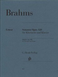y yizy񎞁A[1Tԁ`10zA Nlbg\ 2̃NlbgE\i^ i120iClarinet  Pianoj Clarinet Sonatas Op. 120 /Johannes BrahmsyEȊOz