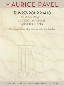 �y�� �y���i�z�y��񎞁A�[��1�T�ԁ`10���z�A�� �����F���F�s�A�m��i�W Maurice Ravel Works for Piano /Maurice Ravel�y����E�����ȊO���������z