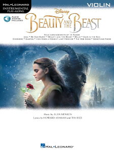 y yizy񎞁A[1Tԁ`10zA oCI\ ƖbifB[^I[fBIEANZXER[htj Beauty and the Beast (Violin) /Book/Online Audioy[ւȈ