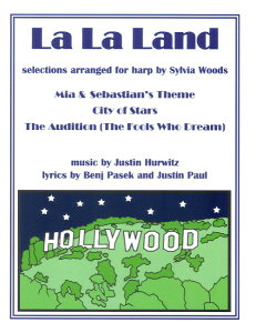 y yizy񎞁A[1Tԁ`10zA n[v EEh in[v̂߂̃ZNVj La La Land (Selections Arranged for Harp) /Justin Hurwitzy[ւȈꍇz