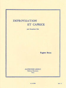 �y�� �y���i�z�y��񎞁A�[��1�T�ԁ`10���z�A�� �T�b�N�X�\�� �����Ɗ�z �iSaxophone Solo�j Improvisation et Caprice /Eugene Bozza�y���[���ւ�I���̏ꍇ���������z