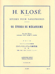y yizy񎞁A[1Tԁ`10zA TbNX\ 25̃JjY̗K iTN\tH{j 25 Etudes de Mecanisme /Hyacinthe E. KloseyEȊOz