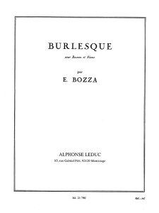 y yizy񎞁A[1Tԁ`10zA oX[\ uXN iBassoon  Pianoj Burlesque /Eugene Bozzay[ւȈꍇz
