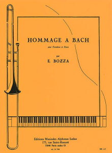 y yizy񎞁A[1Tԁ`10zA g{[\ obnւ̃I}[W obn] iTrombone  Pianoj Hommage A Bach /Eugene Bozzay[ւȈꍇz