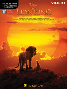 y yizy񎞁A[1Tԁ`10zA oCI\ ʔŃfBYj[fuCIELOviAACtj The Lion King for Violin /Books with Online Audioy[ւȈꍇ