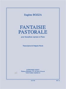 y yizy񎞁A[1Tԁ`10zA \vmTbNX\ cz t@^W[EpXg[ Fantaisie Pastorale Op 37 (S. Sax & Piano) /Eugene BozzayEȊOz