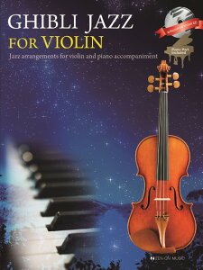 y yizGhibli Jazz for Violin Book & CD Jazz arrangements for violin and piano accompanimenty[ւȈꍇz