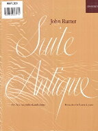 楽譜 【取寄品】MSOFL363 輸入 古風な組曲（ジョン・ラター）（フルート＋ピアノ）【Suite Antique】【沖…