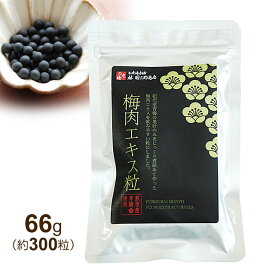 不老梅本舗 梅肉エキス粒 66g（約300粒）林圓三郎商店【クリックポスト発送】【代引き不可】ably