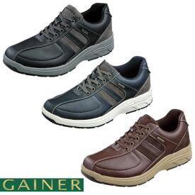 再販無し 【送料無料】 靴 スニーカー メンズ ゲイナー003 ウォーキングシューズ 4E ストレッチ ジッパー付き 父の日 ギフト 普段使い 実用的 敬老の日 ktgn012
