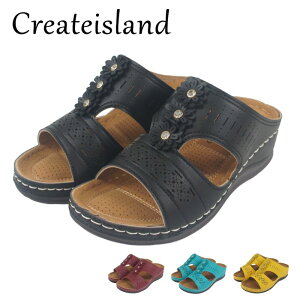 レディース サンダル 厚底 ウエッジ ヒール ミュール つっかけ 軽量 軽い 歩きやすい 疲れない おしゃれ 人気 クッション 痛くない 母の日 ms22-930