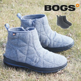 ショートブーツ レディース スノーデイ ロー ウール SNOWDAY LOW WOOL 防水 フリース ボア ウィンターブーツ あったかい スノーブーツ 雪 ぺたんこ シューズ 靴 BOGS ボグス roybog79087