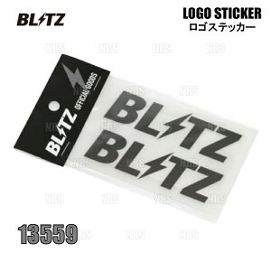 BLITZ �u���b�c Logo sticker ���S�X�e�b�J�[ METAL �i���^���j 100mm (2������) (13559