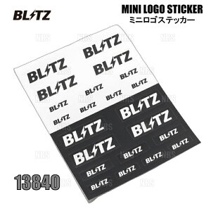 BLITZ ubc MINI LOGO STICKER ~jSXebJ[ 6/22Zbg (13840