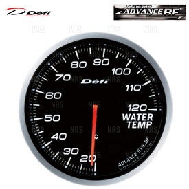 Defi デフィ アドバンスBF 水温計/ウォーターテンプ 白/ホワイト 20〜120℃ (DF10501