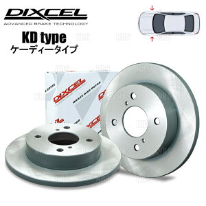 DIXCEL �f�B�N�Z�� KD type ���[�^�[ (�t�����g) �^�E���{�b�N�X DS64W/DS17W 14/2�` (KD3714023S