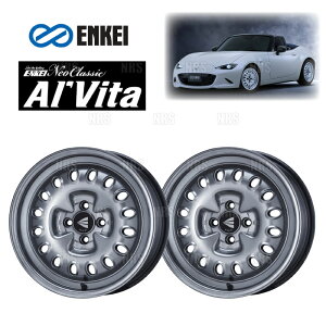 ENKEI GPC AlfVita (HS pCp[Vo[) 7.0J x 16C` +38 PCD100 4 2{Zbg (ALVITA-B001-HS-2S
