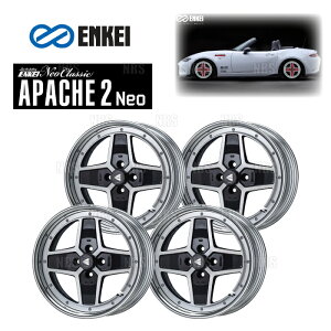 ENKEI GPC APACHE2 Neo ([fBXN/}VjOubN) 6.5J x 16C` +35 PCD100 4 4{Zbg (APA2NEO-L-C009-B-4S