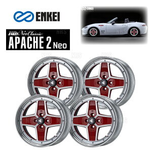 ENKEI GPC APACHE2 Neo (nCfBXN/}VjObh) 8.0J x 16C` +13 PCD100 4 4{Zbg (APA2NEO-H-C023-R-4S