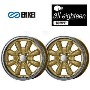 ENKEI GPC all eighteen COMPE (M/G }VjO S[h) 6.0J x 15C` +38 PCD100 4 2{Zbg (EIGHTEEN-B001-MG-2S