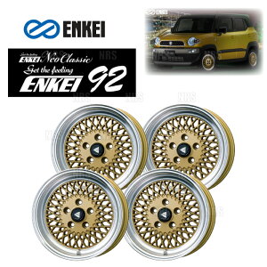 ENKEI GPC ENKEI92 (S[h}V[bv) 6.5J x 16C` +38 PCD100 4 4{Zbg (ENKEI92-B002-MG-4S
