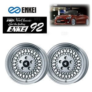 ENKEI GPC ENKEI92 (Vo[}V[bv) 6.5J x 16C` +45 PCD100 4 2{Zbg (ENKEI92-B003-MS-2S