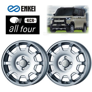 ENKEI GPC all four KCR (SS Xp[NVo[) 5.0J x 15C` +45 PCD100 4 2{Zbg (FOUR-KCR-B001-SS-2S
