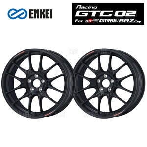 ENKEI GPC GTC02 For GR86/BRZ Cup (}bgubN/FtFCX) 7.5J x 17C` +44 PCD100 5 2{Zbg (GTC02CUP-D001-MBK-2S