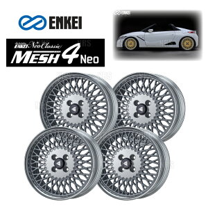 ENKEI GPC MESH4 Neo ([fBXN/Vo[) 8.0J x 16C` +35 PCD100 4 4{Zbg (MESH4NEO-L-C018-S-4S