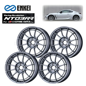 ENKEI GPC NT03RR For GR86/BRZ Cup(nCp[Vo[/FtFCX) 7.5J x 17C` +44 PCD100 5 4{Zbg(NT03RRCUP-E001-HS-4S