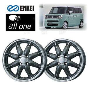 ENKEI GPC all one (M/GM }VjO K^bN) 5.0J x 14C` +45 PCD100 4 2{Zbg (ONE-A001-MGM-2S