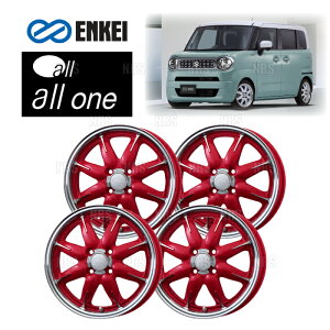 ENKEI GPC all one (M/CR }VjO LfB[bh) 5.0J x 14C` +45 PCD100 4 4{Zbg (ONE-A001-MCR-4S