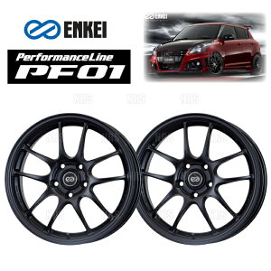 ENKEI GPC PF01 (MBK }bgubN/tgtFCX) 6.5J x 16C` +53 PCD100 4 2{Zbg (PF01-C003-MBK-2S