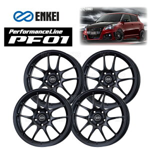 ENKEI GPC PF01 (MBK }bgubN/tgtFCX) 6.5J x 16C` +42 PCD100 4 4{Zbg (PF01-C002-MBK-4S