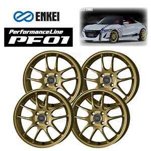 ENKEI GPC PF01 (S[h/tgtFCX) 6.5J x 16C` +53 PCD100 4 4{Zbg (PF01-C003-GD-4S