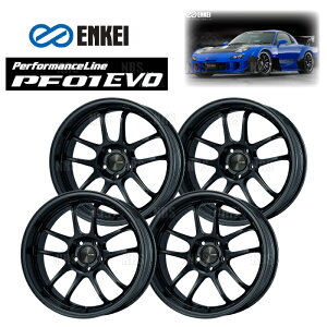 ENKEI GPC PF01EVO (MBK }bgubN/tgtFCX) 9.5J x 18C` +35 PCD114.3 5 4{Zbg (PF01EVO-E008-MBK-4S