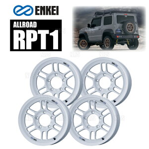 ENKEI GPC RPT1 (zCg) 5.5J x 16C` +20 PCD139.7 5 4{Zbg (RPT1-C001-WH-4S
