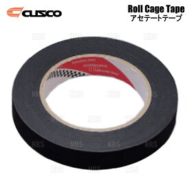CUSCO クスコ アセテートテープ (ロールケージテープ) 30m (幅19mm) ブラック (00D-251-AB
