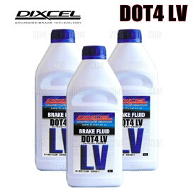 DIXCEL ディクセル ブレーキフルード DOT4 LV ブレーキフルード 1.0L 2本セット (BF410LV-01-2S