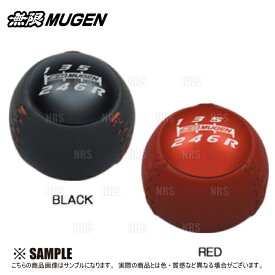 無限 ムゲン レザーシフトノブ (ブラック)　シビック type-R　FK8　K20C　17/9〜　6MT (54102-XMEB-K0S0-BK