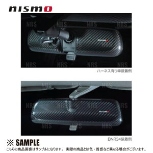 NISMO ニスモ カーボン ルームミラーカバー NOTE (ノート/ニスモ/S) E12/NE12/E12改 (96325-RN011