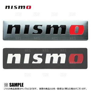 NISMO jX Metal Emblem ^Gu 25 x 100mm Vo[ (99993-RN209