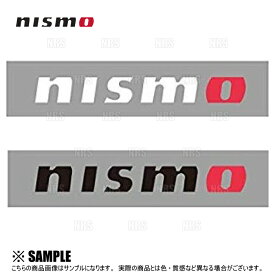 NISMO ニスモ ロゴ ステッカー 18 x 150mm ホワイト (99992-RN224