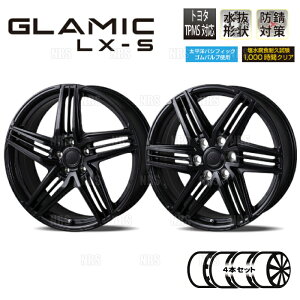 WpOz GLAMIC LX-S (TeubN/4{Zbg) 8.0J x 19C` INSET+38 PCD114.3 5 (IL-05