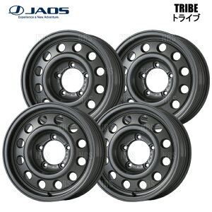 JAOS �W���I�X TRIBE �g���C�u (�}�b�g�K�����^���b�N/4�{�Z�b�g) 8.0J x 16�C���` -15mm PCD150 5�� �����N��70 �� (B950683MGM