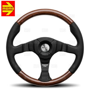 MOMO  FIGHTER EVO LEATHERWOOD t@C^[ G{ U[Ebh 350mmubNGAU[}zKj[Ebh ubNX|[N(F-34