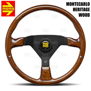 MOMO  MONTECARLO HERITAGE WOOD eJ we[W Ebh 350mm }zKj[Ebh/ubN (HL-08