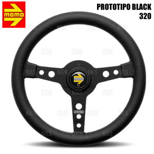 MOMO  PROTOTIPO BLACK 320 vg^Cv ubN 320mm ubNU[/ubNX|[N/zCgpXeb` (P-8