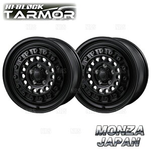 MONZA c@ HI-BLOCK TARMOR (2{Zbg) 5.5J x 15 CZbg+38 PCD100 5 TeubN (TARMOR-551538-2SBK2S