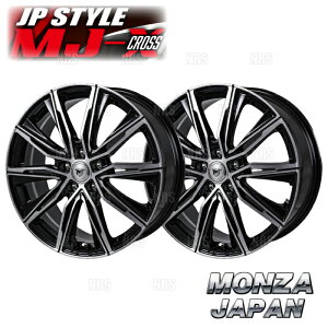MONZA c@ JP STYLE MJ-X (2{Zbg) 5.0J x 14 CZbg+38 PCD100 4 ubN^bN |bV (MJX-501445-100-2S
